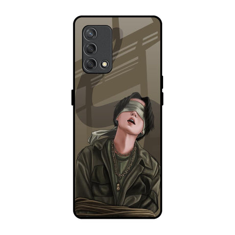 Blind Fold Glossy Case for Oppo F19s
