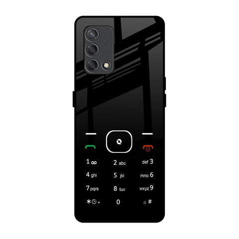 Classic Keypad Pattern Glossy Case for Oppo F19s