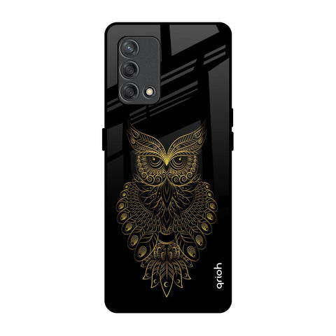 Golden Owl Glossy Case for Oppo F19s