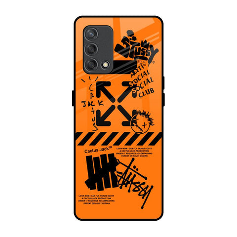 Anti Social Club Glossy Case for Oppo F19s