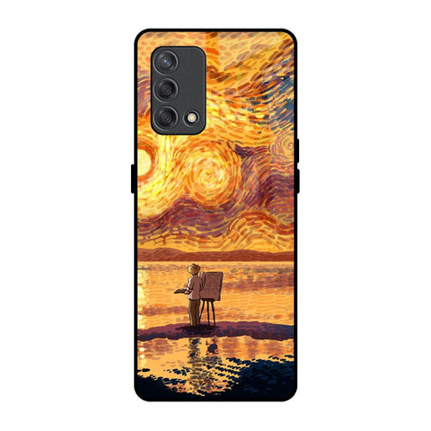 Sunset Vincent Glossy Case for Oppo F19s
