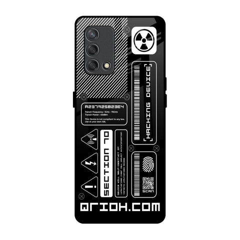 Futuristic Art Glossy Case for Oppo F19s