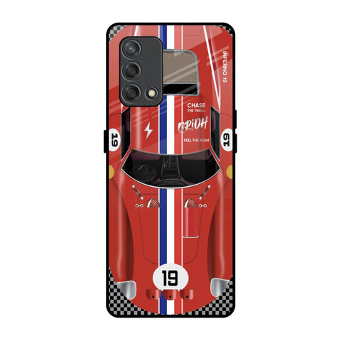 Racing Vintage Glossy Case for Oppo F19s