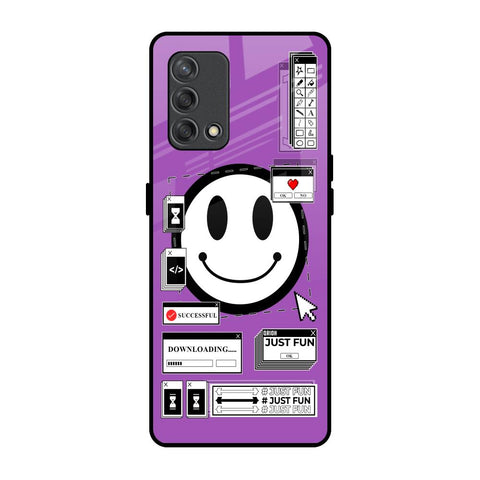 Code with Smile Glossy Case for Oppo F19s
