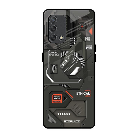 Tech Aesthetics Glossy Case for Oppo F19s