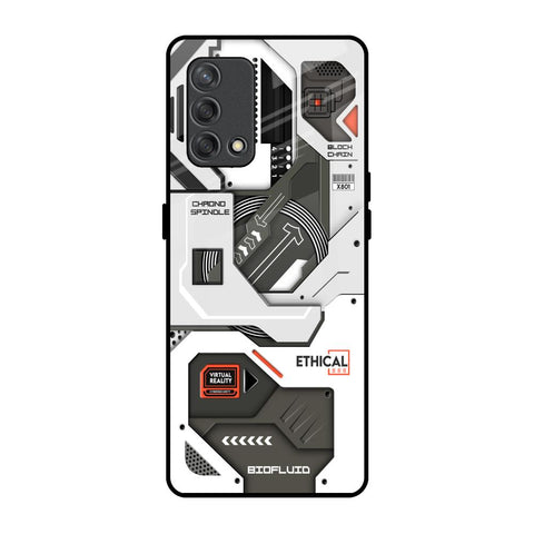 Explore Circuit Glossy Case for Oppo F19s