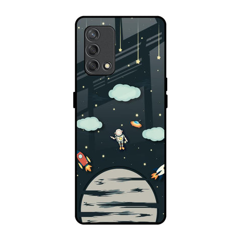 Astronaut Dream Glossy Case For Oppo F19s