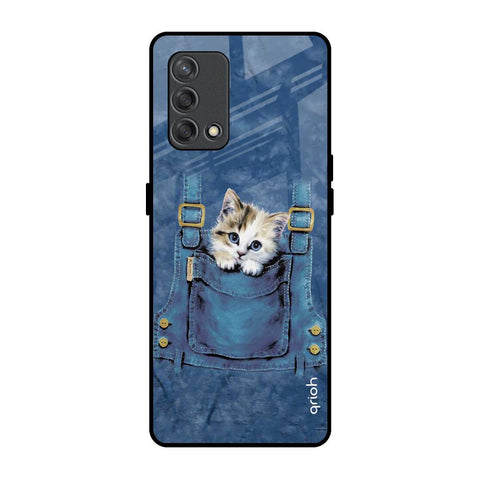 Kitty In Pocket Glossy Case For Oppo F19s