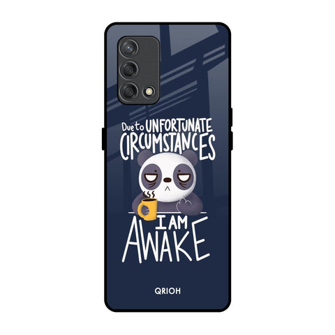 Struggling Panda Glossy Case for Oppo F19s