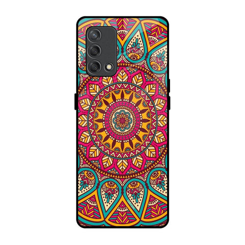 Elegant Mandala Glossy Case for Oppo F19s