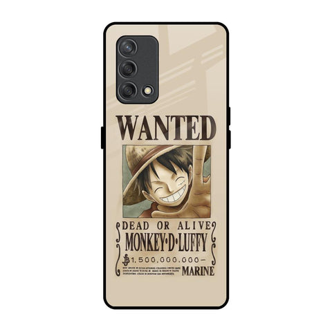 Luffy Wanted Glossy Case for Oppo F19s