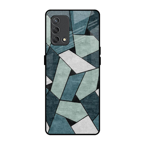 Abstact Tiles Glossy Case for Oppo F19s