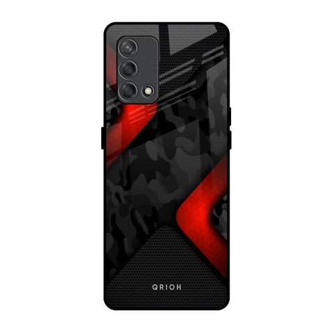Modern Camo Abstract Glossy Case for Oppo F19s