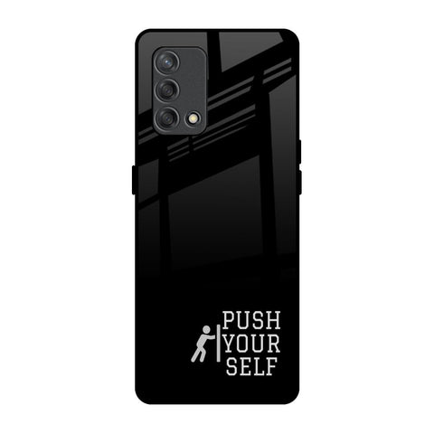 Push Your Self Glossy Case for Oppo F19s