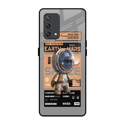 Space Ticket Glossy Case for Oppo F19s