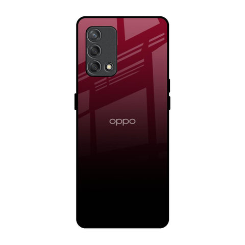 Wine Red Glossy Case For Oppo F19s
