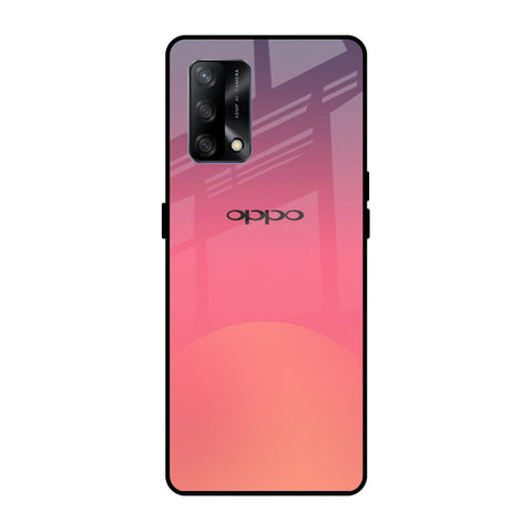 Sunset Orange Glossy Case for Oppo F19s