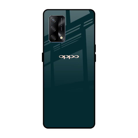 Hunter Green Glossy Case For Oppo F19s