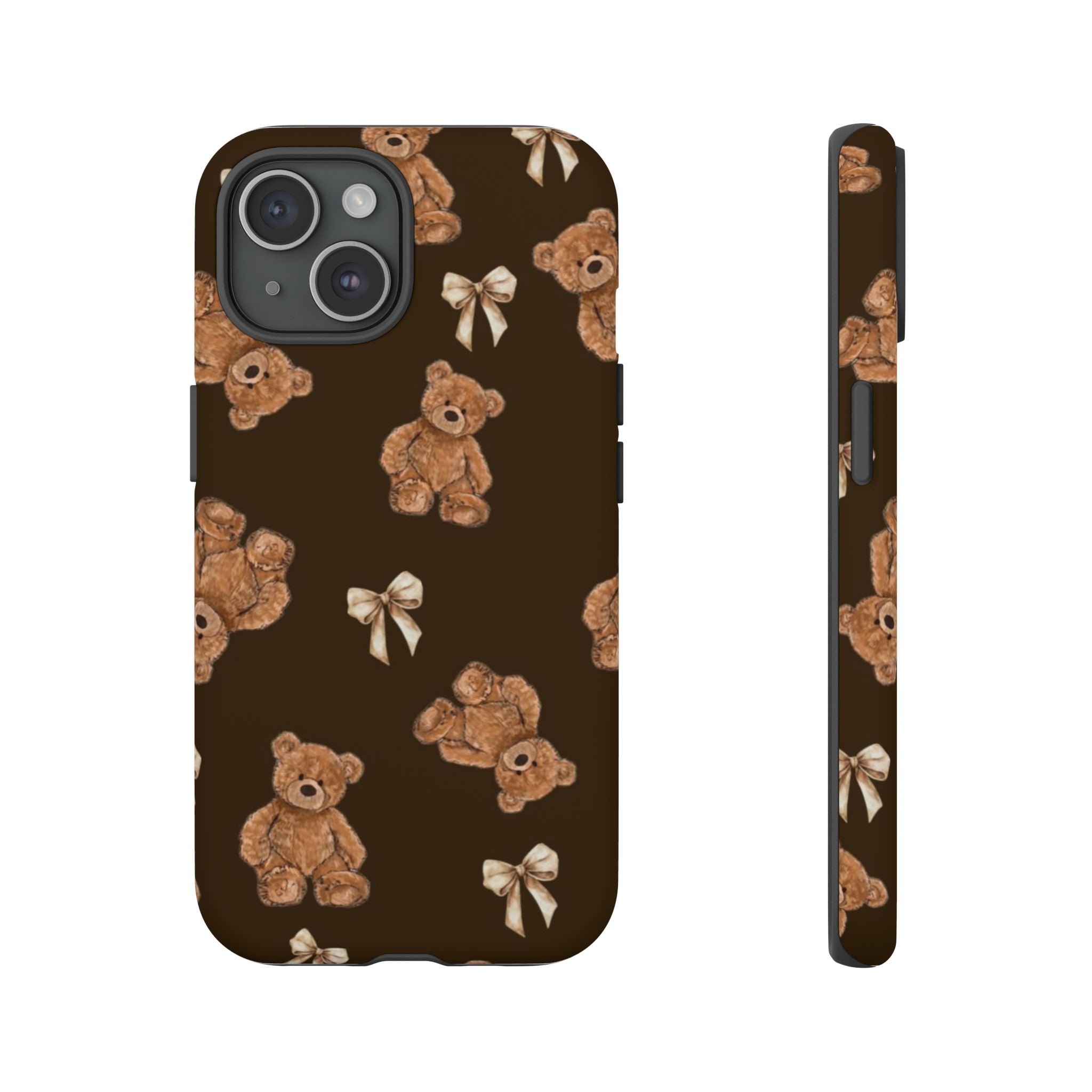 Cocoa Teddies Premium Tough Shining Phone Case (Double Layer) Available For All iPhone Models