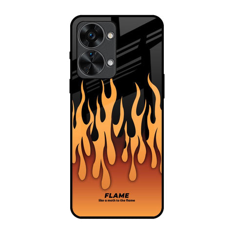Fire Flame Glossy Case for OnePlus Nord 2T 5G