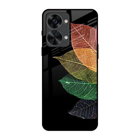 Colorful Leaves Glossy Case for OnePlus Nord 2T 5G