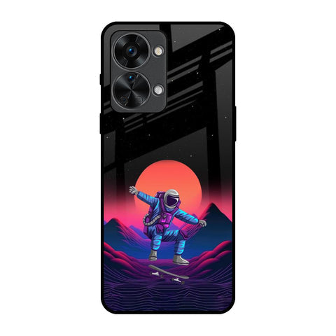 Retro Astronaut Glossy Case for OnePlus Nord 2T 5G