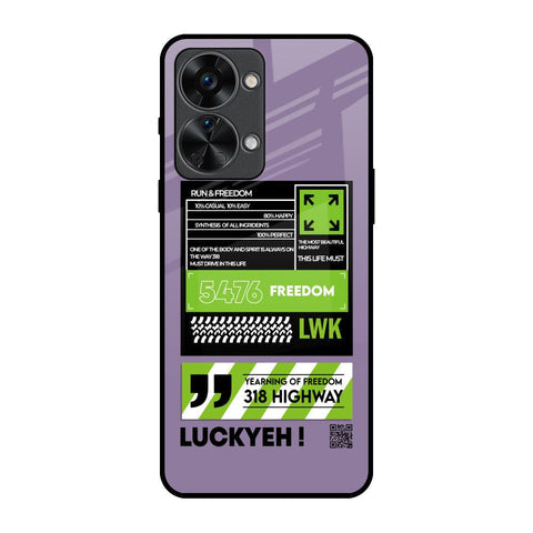 Run & Freedom Glossy Case for OnePlus Nord 2T 5G