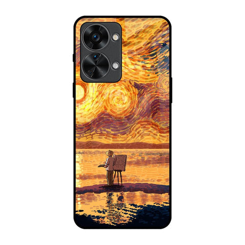 Sunset Vincent Glossy Case for OnePlus Nord 2T 5G
