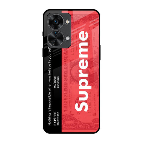 Supreme Ticket Glossy Case for OnePlus Nord 2T 5G