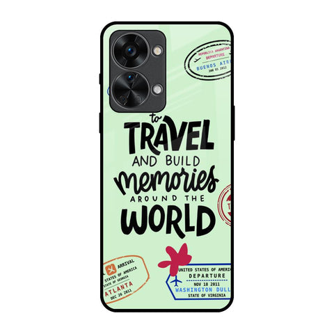 Travel Stamps Glossy Case for OnePlus Nord 2T 5G