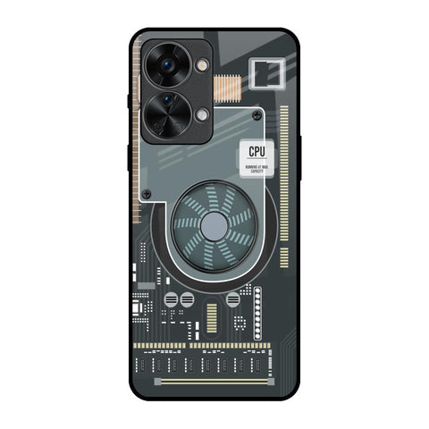 Motherboard Circuit Glossy Case for OnePlus Nord 2T 5G