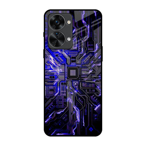 Techno Color Pattern Glossy Case For OnePlus Nord 2T 5G