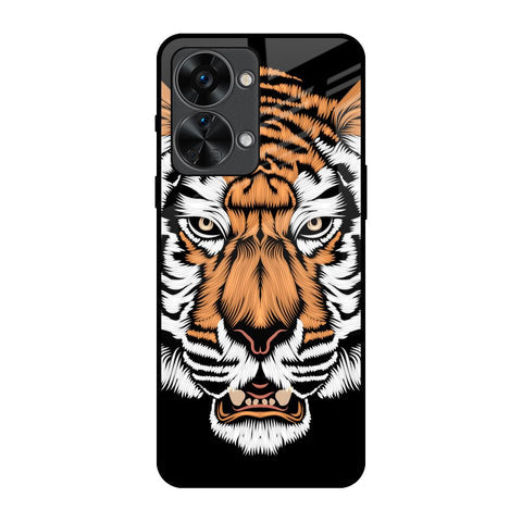 Angry Tiger Glossy Case For OnePlus Nord 2T 5G