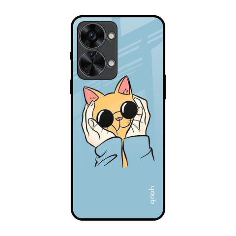 Adorable Cute Kitty Glossy Case For OnePlus Nord 2T 5G