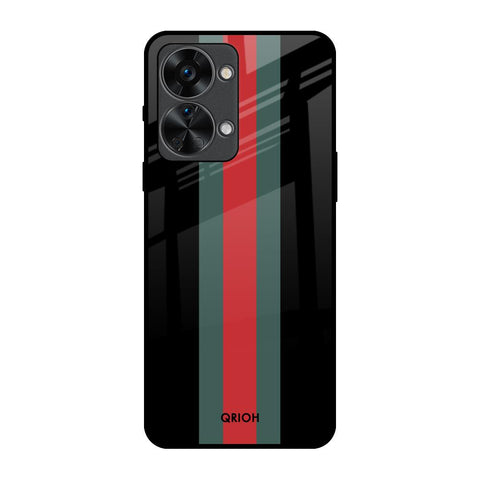 Vertical Stripes Glossy Case for OnePlus Nord 2T 5G