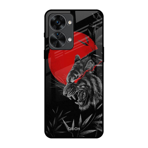 Red Moon Tiger Glossy Case for OnePlus Nord 2T 5G