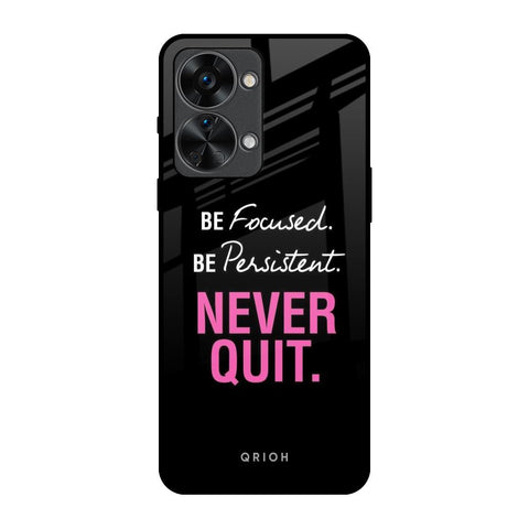 Be Focused Glossy Case for OnePlus Nord 2T 5G