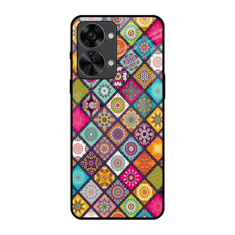 Multicolor Mandala Glossy Case for OnePlus Nord 2T 5G