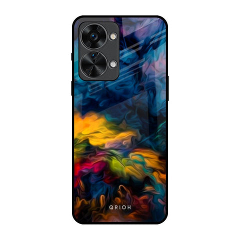 Multicolor Oil Painting Glossy Case for OnePlus Nord 2T 5G