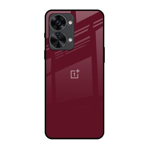 Classic Burgundy Glossy Case for OnePlus Nord 2T 5G