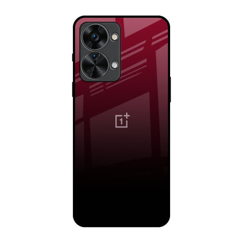 Wine Red Glossy Case For OnePlus Nord 2T 5G