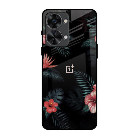 Tropical Art Flower Glossy Case for OnePlus Nord 2T 5G