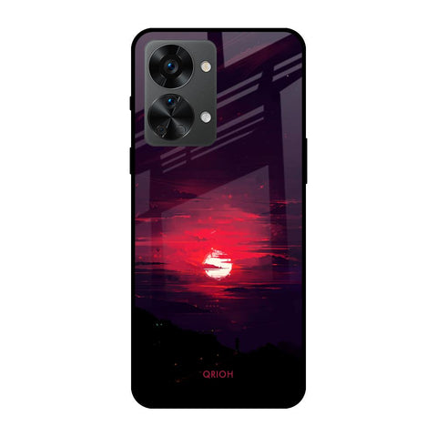 Morning Red Sky Glossy Case For OnePlus Nord 2T 5G