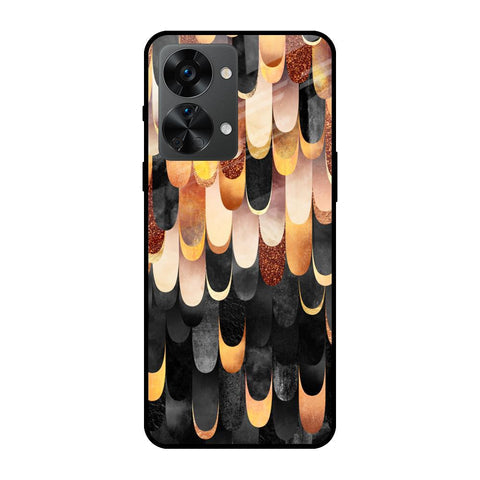 Bronze Abstract Glossy Case for OnePlus Nord 2T 5G