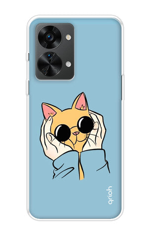 Attitude Cat Soft Cover for OnePlus Nord 2T 5G