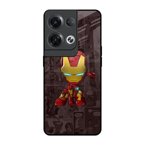 Angry Baby Super Hero Glossy Case for Oppo Reno8 Pro 5G