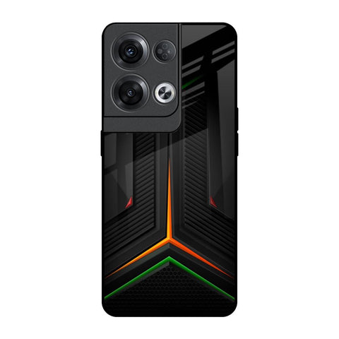 Modern Ultra Chevron Glossy Case for Oppo Reno8 Pro 5G