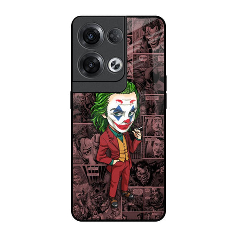 Joker Cartoon Glossy Case for Oppo Reno8 Pro 5G