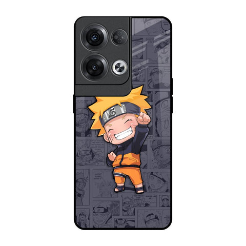 Orange Chubby Glossy Case for Oppo Reno8 Pro 5G