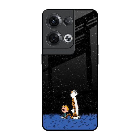 Night Sky Star Glossy Case for Oppo Reno8 Pro 5G